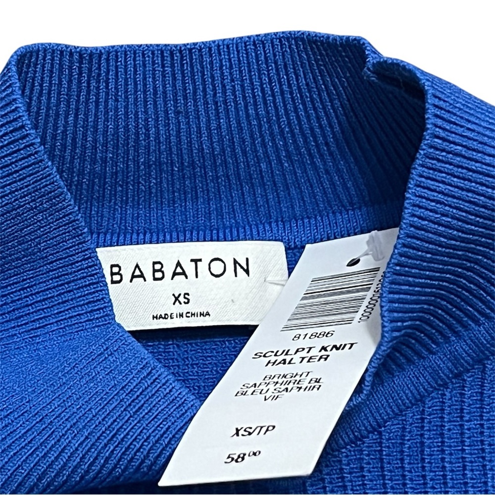 Aritzia
Babaton
Sculpt Knit Mockneck Halter Top - Picture 9 of 9